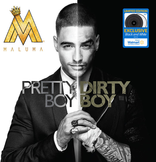 Maluma- Pretty Boy Dirty Boy (Blk) [Colored Vinyl] (Wht) { VINYL LP }