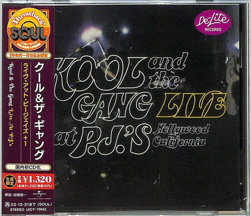 Kool & the Gang: Live At PJ's - CD