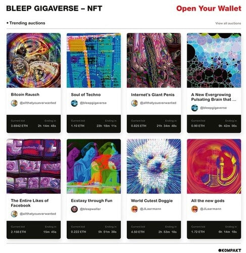 Bleep Gigaverse: NFT - 12-INCH SINGLE