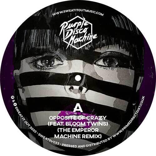 Purple Disco Machine- Opposite of Crazy (The Emperor Machine Remix) { VINYL LP }