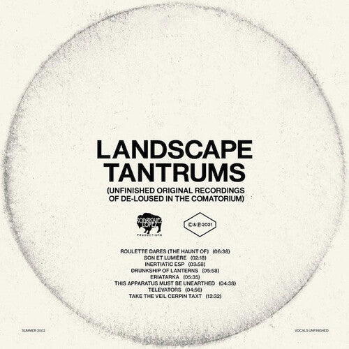 The Mars Volta: Landscape Tantrums: Unfinished Original Recordings Of De-Loused In The Comatorium - Clear Vinyl - VINYL