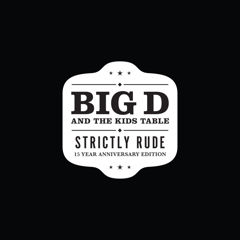 Big D and The Kids Table- Strictly Rude [Limited Edition Black/White 2LP] { VINYL LP }