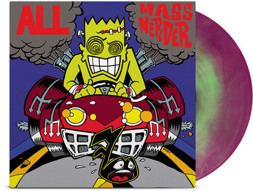 All: Mass Nerder - Opaque Green & Purple Galaxy - VINYL