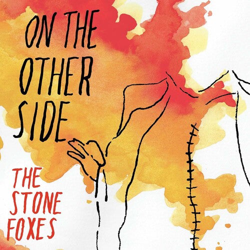 The Stone Foxes: On The Other Side - Yellow Orange Swirl - VINYL