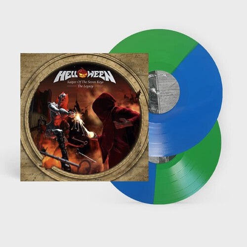 Helloween: Keeper Of The Seven Keys: The Legacy - Ocean Blue & Light Green Bi-Colored Vinyl - VINYL