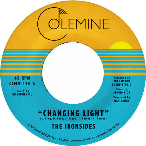 Ironsides: Changing Light / Sommer - Opaque Blue - 7-INCH SINGLE