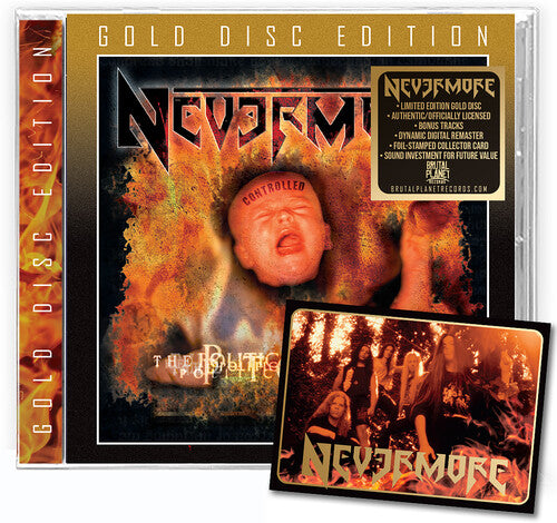 Nevermore: The Politics of Ecstasy - CD