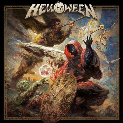 Helloween: Helloween - Transparent with Red & Blue Splatter Colored Vinyl - VINYL