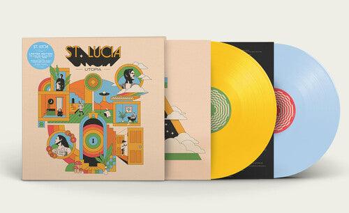 St. Lucia- Utopia - Easter Yellow & Baby Blue { VINYL LP }