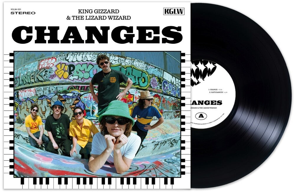 King Gizzard & The Lizard Wizard- Changes [Limited Edition Recycled Black Wax LP] { VINYL LP }