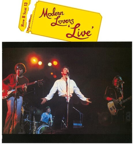 Jonathan Richman & the Modern Lovers: MODERN LOVERS LIVE - CD