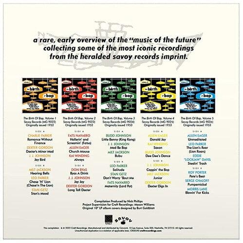 Various Artists- The Birth Of Bop: The Savoy 10-Inch LP Collection (Various Artists) { VINYL LP }