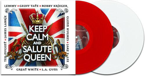 Various Artists- [Keep Calm & Salute Queen - red/white (Various Artists) { VINYL LP }