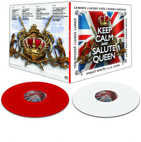 Various Artists- [Keep Calm & Salute Queen - red/white (Various Artists) { VINYL LP }