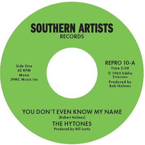 Hytones: You Don't Even Know My Name / Good News - 7-INCH SINGLE