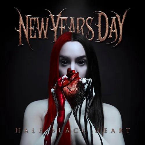 New Years Day- Half Black Heart - Ltd. Deep Blood Red LP { VINYL LP }