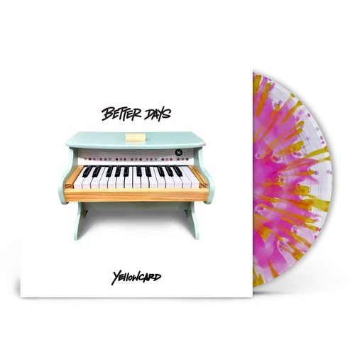 Yellowcard- Better Days (Pink & Yellow Splatter Vinyl) (Indie Exclusive Vinyl) { VINYL LP }