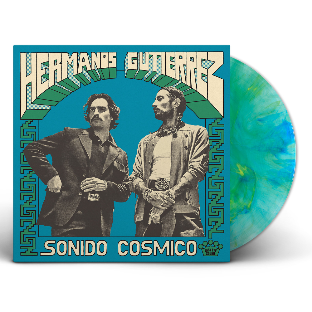 Hermanos Gutierrez- Sonido Cosmico [Indie Exclusive Limited Edition Blue/Yellow Marble LP] { VINYL LP }