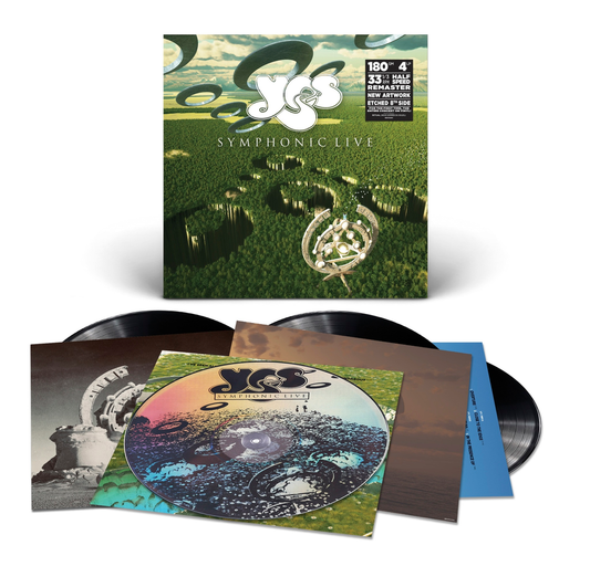 Yes- Symphonic Live [Limited Edition 180g Half-speed 4 LP] { VINYL LP }