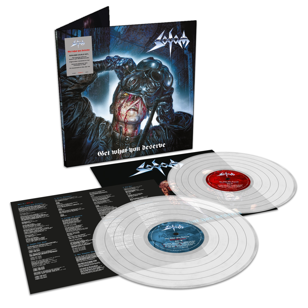 Sodom- Get What You Deserve: Expanded Edition (Milky Clear Vinyl) { VINYL LP }