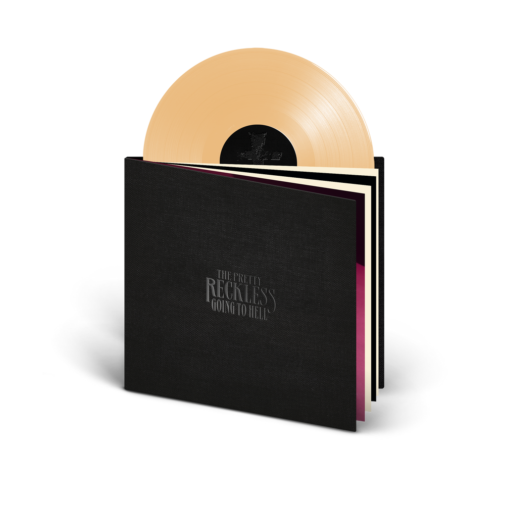 The Pretty Reckless- Going To Hell 10th Anniversary Coffee Table Book + LP [Hardback Coffee Table Book + Opaque Beige Vinyl] { VINYL LP }