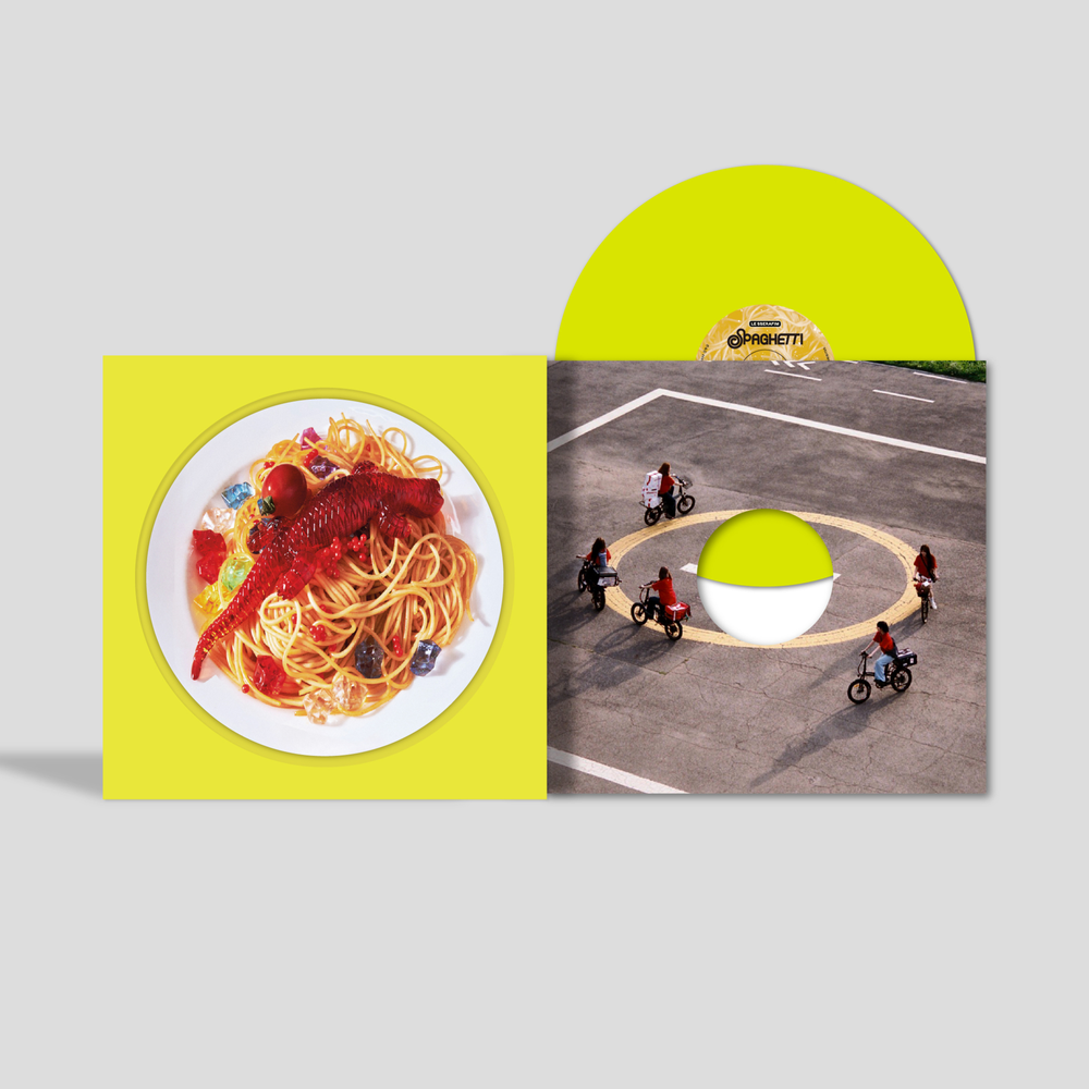 LE SSERAFIM- 1st Single Album 'SPAGHETTI' [Neon Yellow] { VINYL LP }