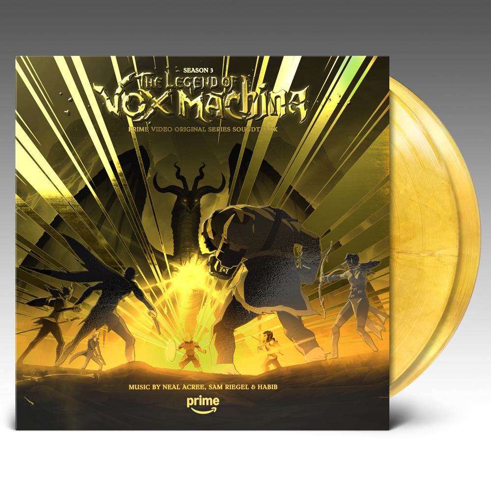 Neal Acree, Sam Riegel and Mr. Fantastic- The Legend of Vox Machina - Season 3 (Prime Video Original Series Soundtrack) [Metallic Gold Vinyl] { VINYL LP }