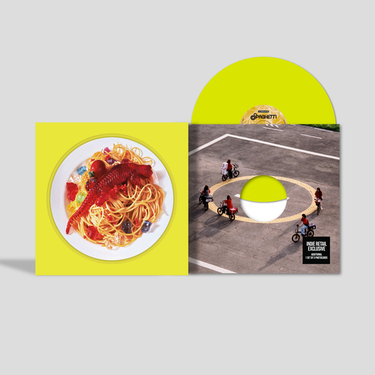 LE SSERAFIM- 1st Single Album 'SPAGHETTI' (Indie Exclusive) [Neon Yellow + Photocards] { VINYL LP }