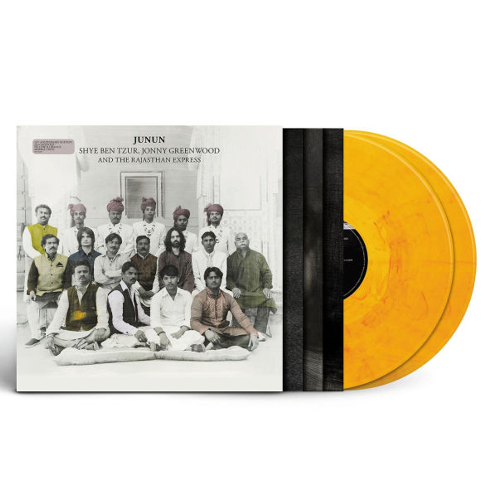 Ben-Shye Tzur / Greenwood,Jonny / Rajasthan Expres- Junjun [Colored Vinyl] (Red) (Ylw) (Mrb) { VINYL LP }