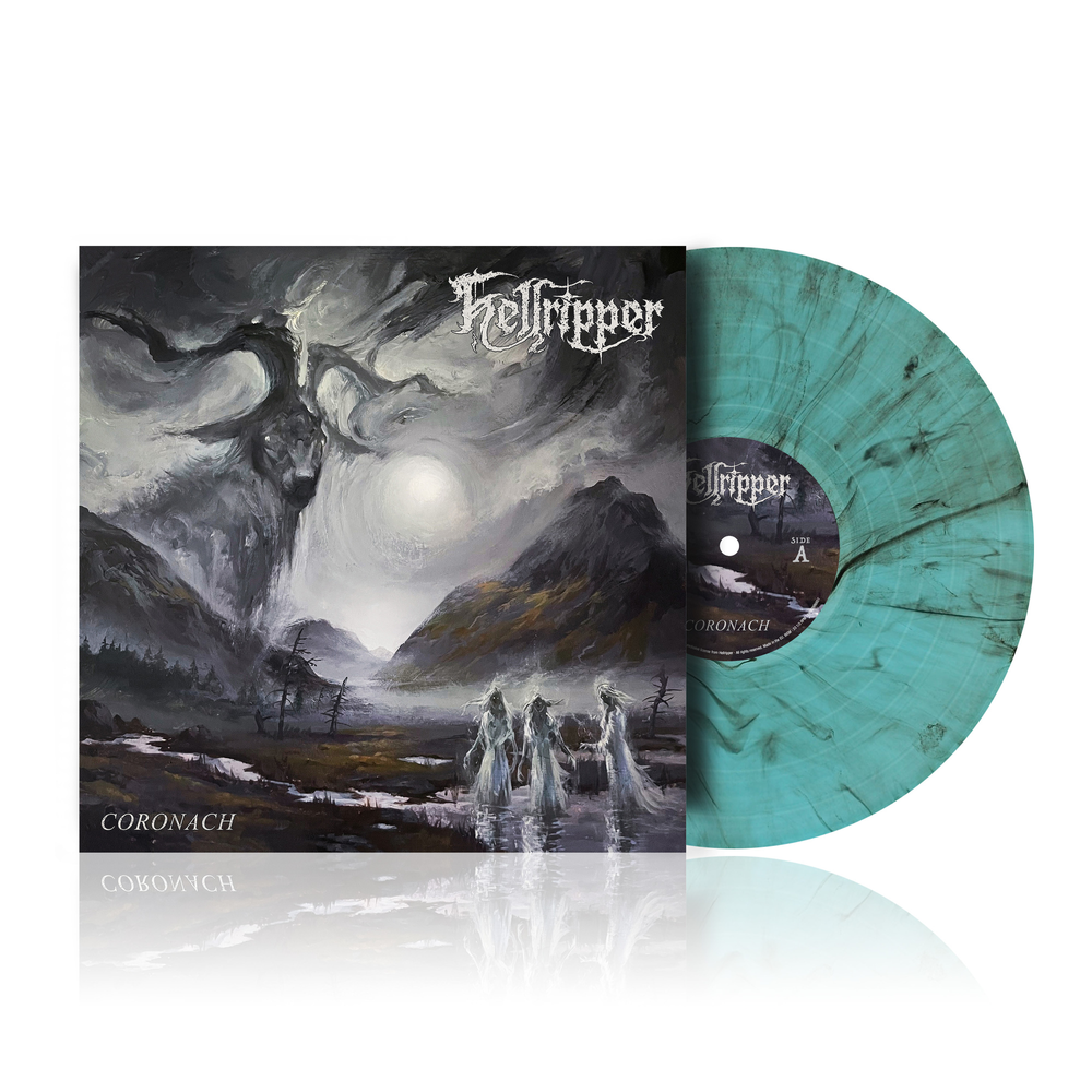 Hellripper- Coronach [Indie Exclusive Granite City Electric Smoke] { VINYL LP }