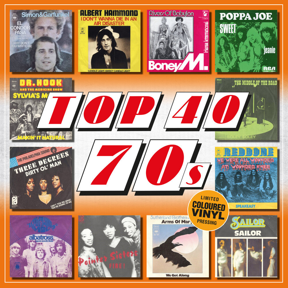 Top 40 70s / Various- Top 40 70s / Various [Colored Vinyl] (Ofgv) (Spla) (Hol) { VINYL LP }