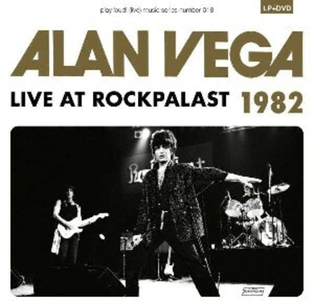 Alan Vega- Live At Rockpalast 1982 & Alan Suicide: Collision { VINYL LP }
