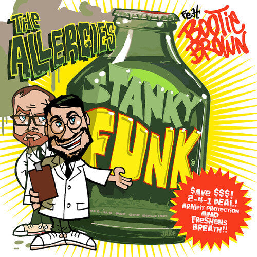 The Allergies- Stanky Funk (feat. Bootie Brown) { VINYL LP }