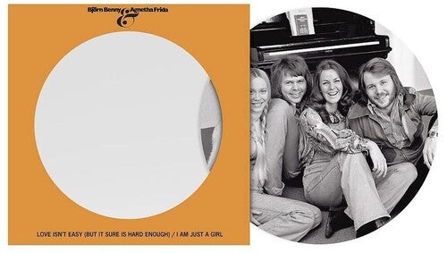 ABBA- Love Isn't Easy (But It Sure Is Hard Enough) / I Am Just A Girl { VINYL LP }
