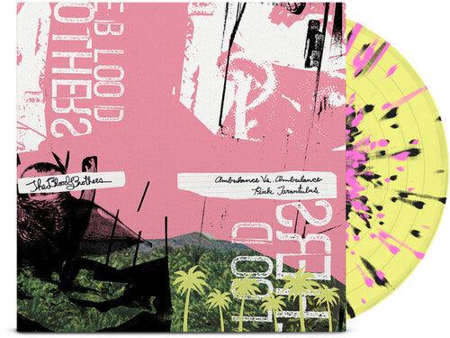 The Blood Brothers- Burn, Piano Island, Burn (Deluxe Ed.) Yellow w/Pink & Black Splatter { VINYL LP }
