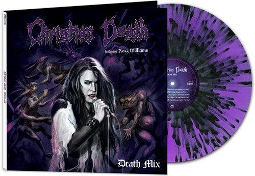 Christian Death- Death Mix - Purple/black Splatter { VINYL LP }