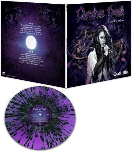 Christian Death- Death Mix - Purple/black Splatter { VINYL LP }