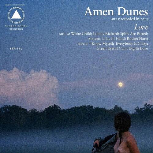 Amen Dunes- Love - Blue & White Marble { VINYL LP }