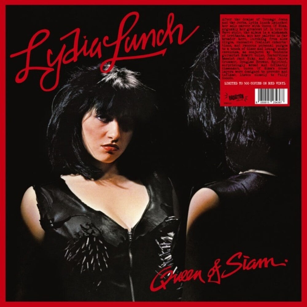 Lydia Lunch- Queen Of Siam [Colored Vinyl] (Red) (Uk) { VINYL LP }