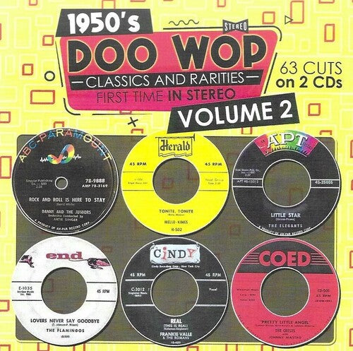 Various Artists: 1950s Doo Wop Classics and Rarities First Time In Stereo, Vol. 2 - CD