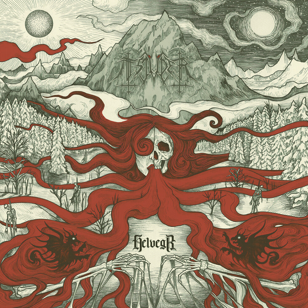 Tsjuder- Helvegr [Clear Vinyl] (Gate) (Uk) { VINYL LP }