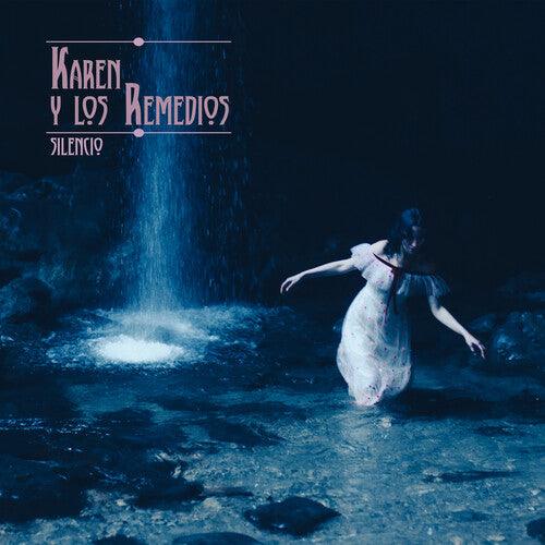 Karen Y Los Remedios- Silencio - Black & Blue Galaxy Effect { VINYL LP }