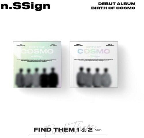 N.Ssign: Birth Of Cosmo - Find Them Version - Random Cover - incl. 80pg Photobook, Poster, 2 Unit Photocard + Find Postcard - CD