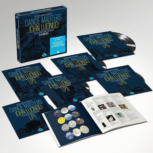 Arthur Baker: Arthur Baker Presents Dance Masters: John Luongo - 140gm 6LP Black Vinyl Boxset Signed Edition - Record