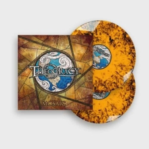 Theocracy: Mosaic - Orange with Black Dust Colored Vinyl - VINYL