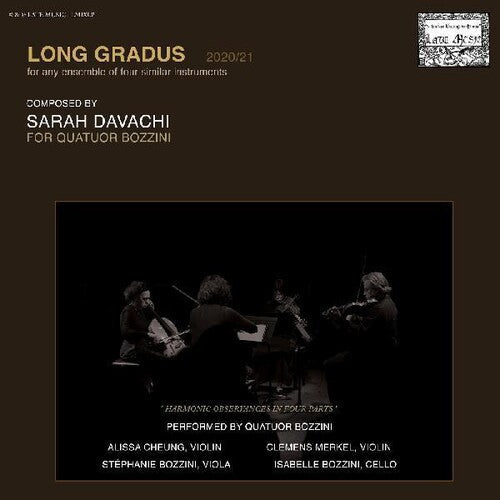 Sarah Davachi: Long Gradus - Record