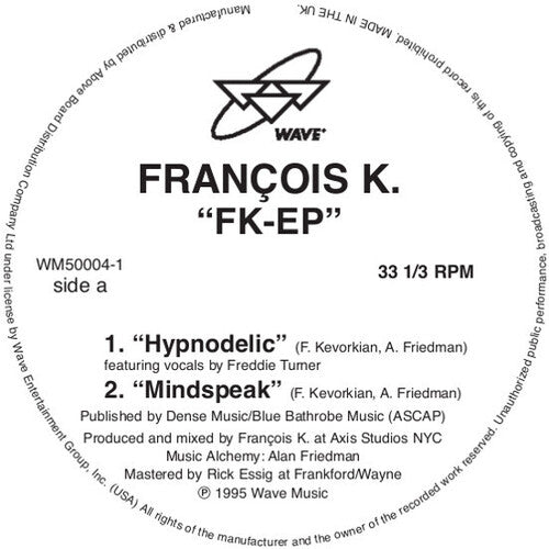 Francois K: FK-EP - 12-INCH SINGLE