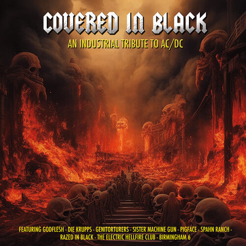 Various Artists: Covered In Black: An Industrial Tribute To AC/DC (Various Artists) - Record