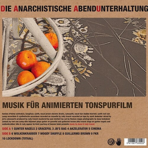 Die Anarchistische Abendunterhaltung (Daau): Musik Fur Animierten Tonspurfilm - VINYL