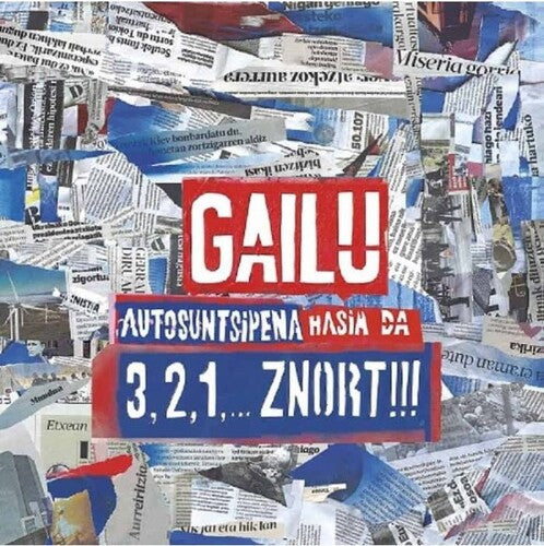 Gailu: Autosuntsipena Hasia Da 3,2,1... Znort!!! - LP+CD+MP3 - VINYL